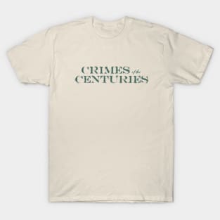 Crimes of the Centuries Retro Distressed Logo T-Shirt